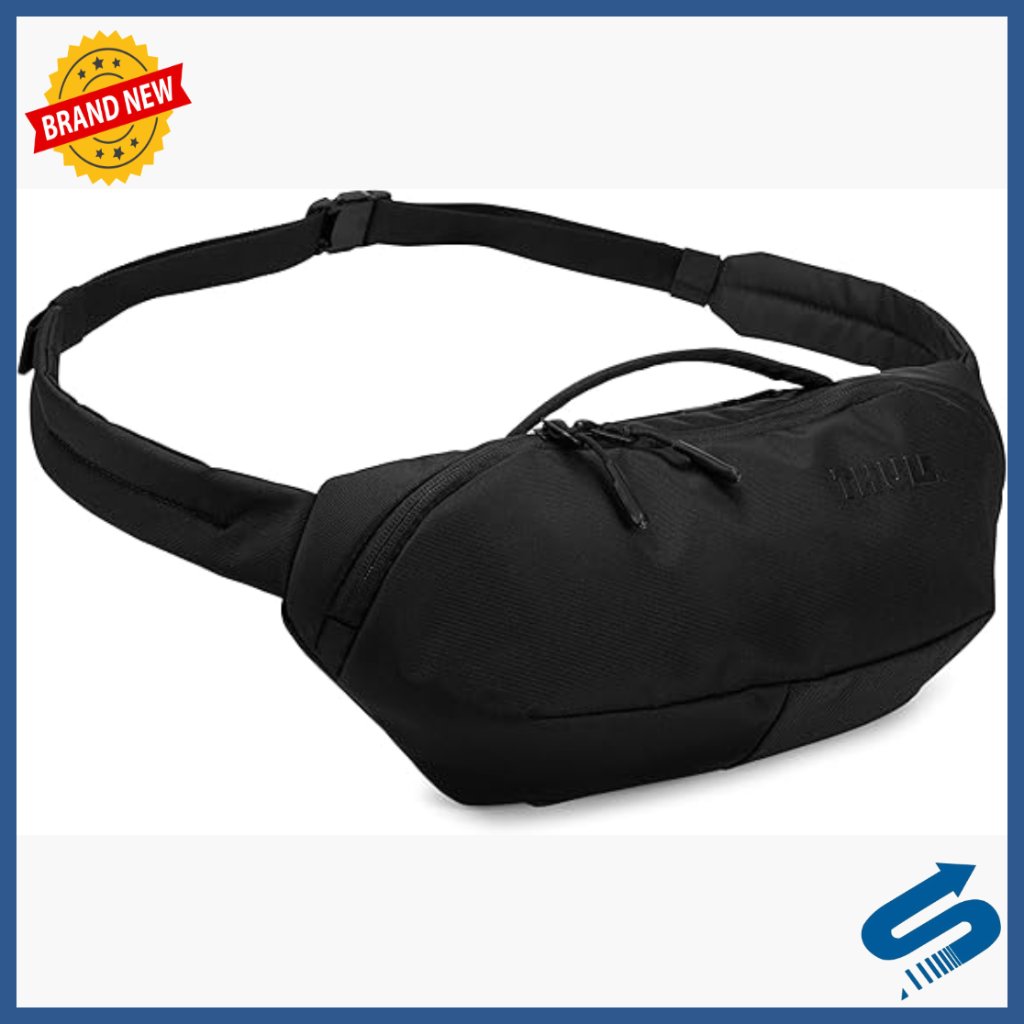 Water-Resistant Sling Bag With Power Pocket, Stowable Strap, Security Pocket